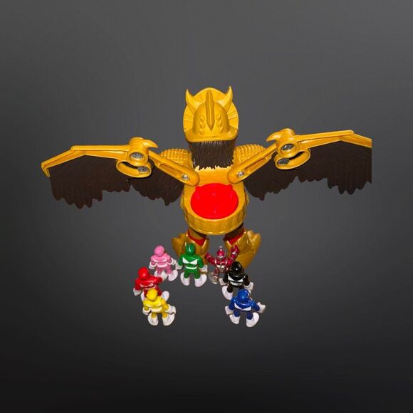 Imaginext Goldar Pink Blue Yellow Black Green Red Lord Zedd Power Ranger Figures - Picture 7 of 10